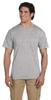5.6 oz. 50/50 Pocket T-Shirt (G830) Grey, XL view 1