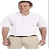 Harriton 5.6 oz. Easy Blend Polo (M265) White, S view 1