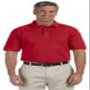 6 oz. Ringspun Cotton Pique Short-Sleeve Polo (M200) Red, 3XL view 1