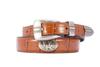 ZEP-PRO Kentucky Wildcats Men's Dressy Leather Belt, Croc-Tan, 42 view 3