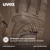 Uvex i-Performance 2 Horse Riding Gloves, Stretchable, Breathable & Touchscreen Capable Equestrian Gloves with Extreme Durability for Women & Men, Brown, Size 9.5 view 2