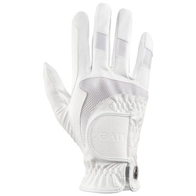 Uvex i-Performance 2 Riding Gloves  Breathable, Touchscreen-Capable Equestrian Gloves for Men & Women, White 7