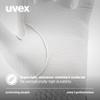 Uvex i-Performance 2 Riding Gloves  Breathable, Touchscreen-Capable Equestrian Gloves for Men & Women, White 7 view 3