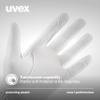 Uvex i-Performance 2 Riding Gloves  Breathable, Touchscreen-Capable Equestrian Gloves for Men & Women, White 7 view 4