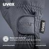 Uvex Sportstyle Riding Gloves for Men and Women - Excellent Grip & Durable - Touchscreen Compatible - Blue, Size 8 view 3