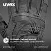 Uvex i-Performance 2 Riding Gloves  Breathable, Touchscreen-Capable Equestrian Gloves for Men & Women, Black 6 view 2