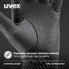 Uvex i-Performance 2 Riding Gloves  Breathable, Touchscreen-Capable Equestrian Gloves for Men & Women, Black 6 view 3