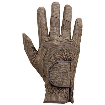 Uvex i-Performance 2 Horse Riding Gloves for Women & Men, Brown, 9 - Stretchable, Breathable & with Touchscreen Capability