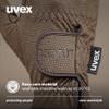 Uvex Sportstyle Riding Gloves for Men and Women - Excellent Grip & Durable - Touchscreen Compatible - Brown, Size 8 view 3