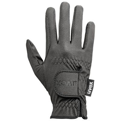 Uvex Sportstyle Riding Gloves for Men and Women - Excellent Grip & Durable - Touchscreen Compatible - Black, Size 9.5