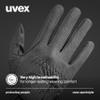 Uvex Sportstyle Riding Gloves for Men and Women - Excellent Grip & Durable - Touchscreen Compatible - Black, Size 9.5 view 2
