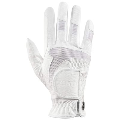 Uvex i-Performance 2 Riding Gloves Breathable, Touchscreen-Capable Equestrian Gloves for Men & Women, White 9