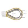 Extreme Max 3006.2282 BoatTector Premium Double Braid Nylon Anchor Line with Thimble - 5/8" x 600', White & Gold view 3