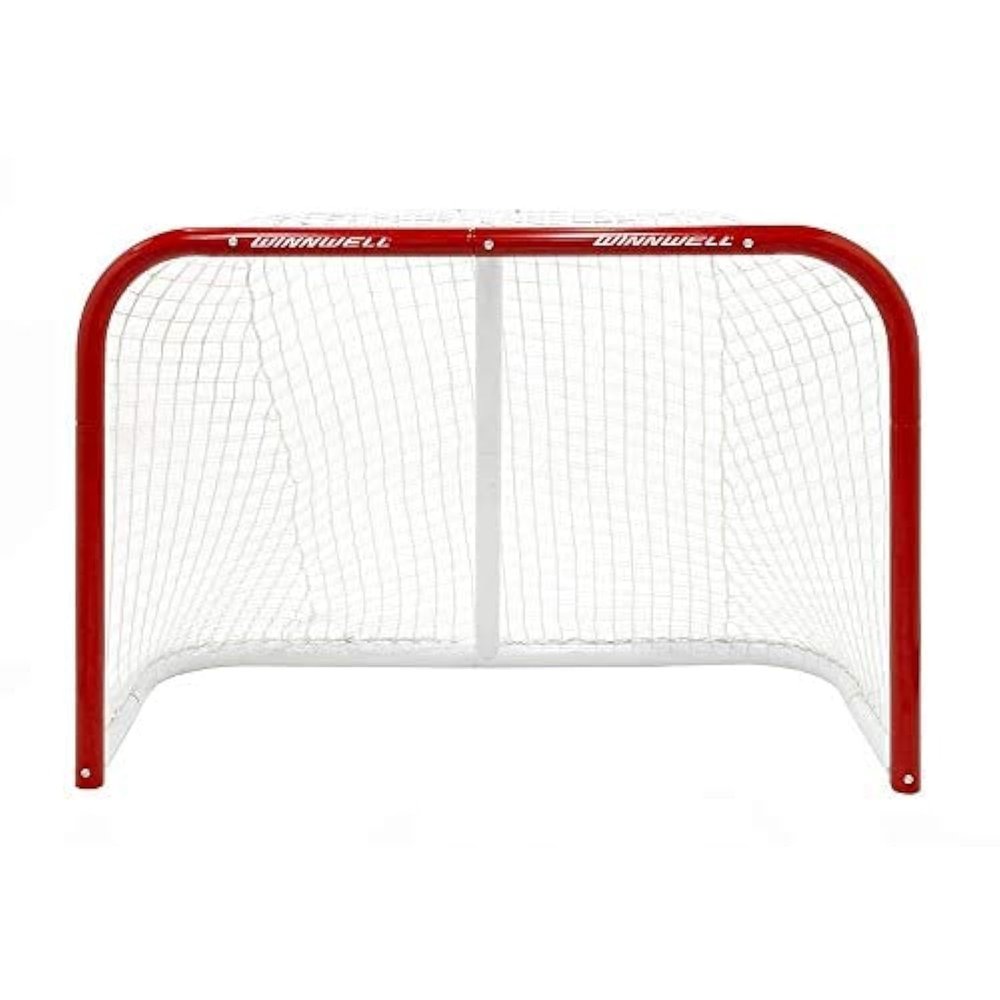 Winnwell Regulation Size Hockey Net - Indoor & Outdoor Heavy Duty Goal - Good for Street, Field & Rink (52")
