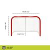 Winnwell Regulation Size Hockey Net - Indoor & Outdoor Heavy Duty Goal - Good for Street, Field & Rink (52") view 3