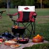 Logo Brands NCAA Arkansas Razorbacks Elite Portable Chair - Premium Outdoor Chair with Cup Holder, Powder-Coated Steel Frame, Lightweight and Portable for Tailgating,and Sporting Events view 2