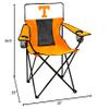 Logo Brands NCAA LSU Tigers Elite Portable Chair - Premium Outdoor Chair with Cup Holder, Powder-Coated Steel Frame, Lightweight and Portable for Tailgating,and Sporting Events view 3