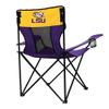 Logo Brands NCAA LSU Tigers Elite Portable Chair - Premium Outdoor Chair with Cup Holder, Powder-Coated Steel Frame, Lightweight and Portable for Tailgating,and Sporting Events view 4