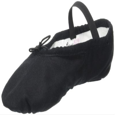 Sansha Kid's 15C Star-Split Black K Medium (US Sizes AD 4.5) Shoe, Black, K M BR Big Kid (4.5 US)