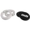 ODI Lock Jaw Clamps (Includes Snap Caps) - White - Rubber - Bicycle, MTB, ATV - Bicycle Accessory - Handlebar Grips view 1
