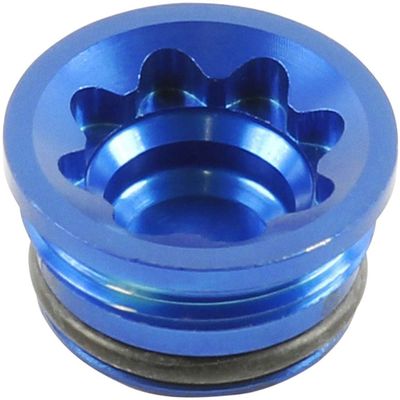Hope V4 Small/E4 Bore Cap - Blue