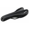 Funn Launch II Mountain Bike Saddle with Light CrMo Rails, Comfortable and Durable Bicycle Seat, Tough PVC Covered Bicycle Saddle for MTB, BMX and Road Bike (Black) view 1