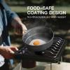 Lixada Camping Cookware Set,11PCS Camping Cookware Mess Kit with Non-Stick Lightweight Pot Pan Bowls Set for Outdoor Camping Backpacking Outdoor Picnic view 2