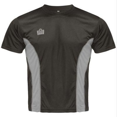 ADMIRAL Titan Soccer Training Shirt, Black/Silver, Adult Medium
