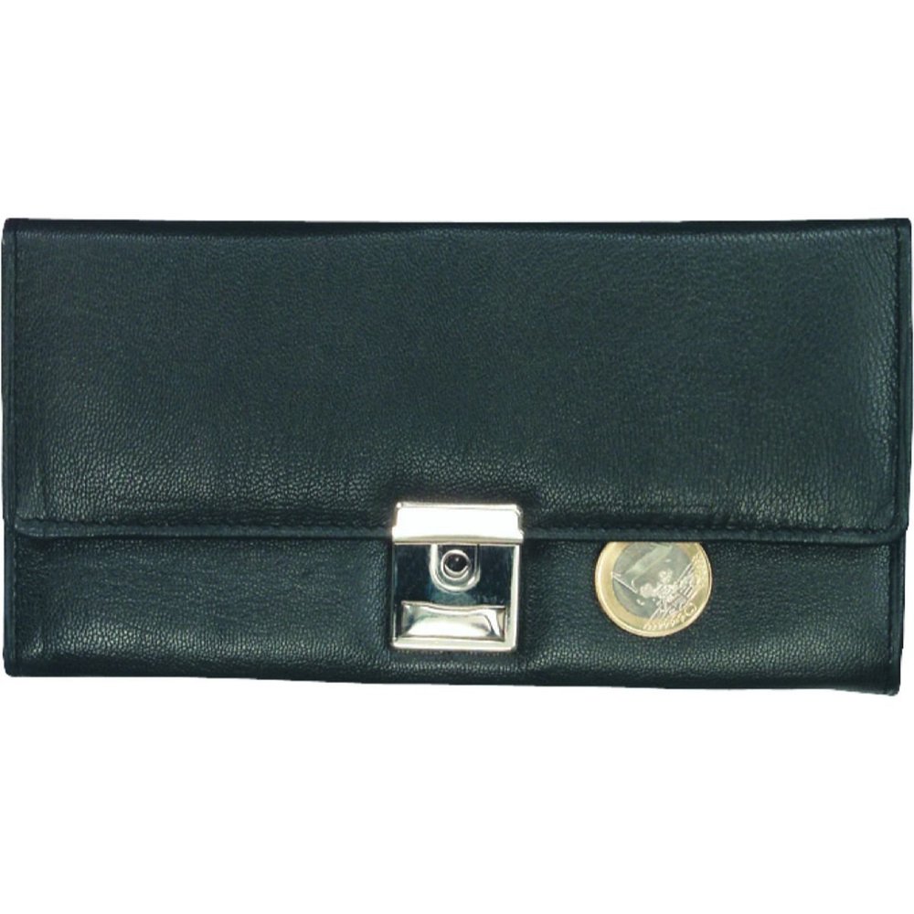 ALASSIO Coin Pouch, Black, 18cm