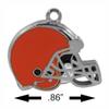 NFL Siskiyou Sports Fan Shop Cleveland Browns Chain Necklace with Small Charm 22 inch Team Color view 4