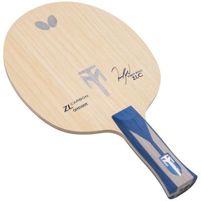 Butterfly Timo Boll ZLC Blade Table Tennis Blade - Professional ZL Carbon Fiber Blade - Available in an, FL, and ST Handle Styles - Made in Japan