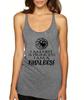 ALLNTRENDS Women's Tank Top Not A Princess I'm A Khaleesi (M, Premium Heather) view 1