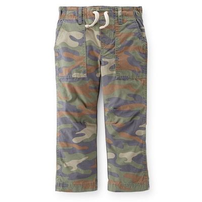 Carter's Boy's Pull On Ripstop Camo Pants (3 Months)
