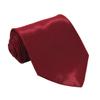 Soophen NEW Mens Necktie SOLID Satin Neck Tie Wine view 1