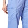 WINK WonderWORK Women's Pull-On Cargo Scrub Pant, Ceil Blue, S view 2