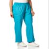WonderWink Women's Pull-On Cargo Pant, Teal, Medium Petite view 2