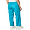 WonderWink Women's Pull-On Cargo Pant, Teal, Medium Petite view 3