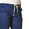 WonderWink Women's Wonderwork Flare Leg Scrub Pant, Navy, X-Small/Petite view 3
