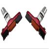 Baradine Aluminum Bike Brake Shoes Brake Pads 470cv Red for V-Brake on Small Wheel view 2