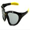 Kids K20 Sunglasses UV400 Rated Ages 3-10 (Black Yellow, Black) view 1