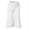 WB876 Womens Knit Culottes Pants XXXL WHITE view 3