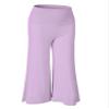 WB876 Womens Knit Culottes Pants XXXL LILAC view 3