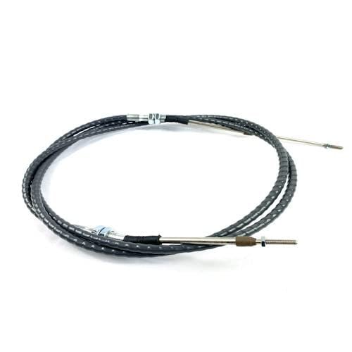 Control Cable Push-Pull Throttle Cable 114 Inches Long For Bulk Head Mount Or Cableclamp-Bh Mount