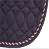 HySpeed Deluxe Saddle Pad with Cord Bindingnavy/Pinkcob/Full view 2