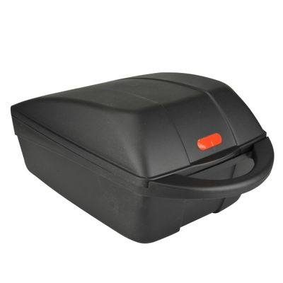 Fischer Unisex Bagagedragerbox for Bike, Black, 19 x 26 42 cm EU
