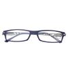 NYFASHION101 Lightweight Designed Temple Rectangular Frame Reading Glasses, Navy, 1.25 view 2