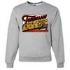 Vintage State Sticker Tennessee Crewneck Sweatshirt - Ash Small view 1