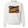 Vintage State Sticker Tennessee Crewneck Sweatshirt - White Small view 1