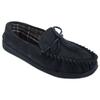 Sleepers Mens Adie Real Suede Moccasin Slippers (8 US) (Brown) view 3