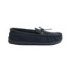 Sleepers Mens Adie Real Suede Moccasin Slippers (8 US) (Brown) view 4
